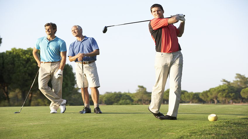 Lush green at Red Tail Run Golf Course